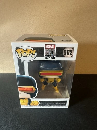 Funko Pop Marvel - #502 Cyclops Glow GITD GameStop 80 Years - New