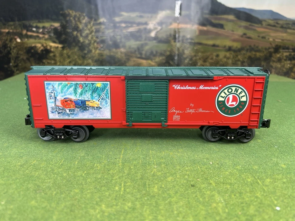 LIONEL 6-25054 O GAUGE 2008 ANGELA TROTTA THOMAS CHRISTMAS BOXCAR NIB - Image 3 of 4