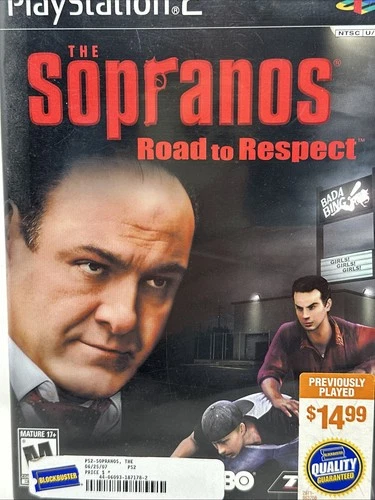 Sopranos: Road to Respect (Sony PlayStation 2, 2006) Complete with Manual
