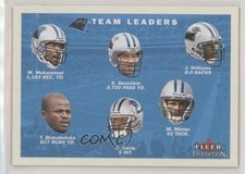 2001 Fleer Tradition Team Leaders Checklist Carolina Panthers #397 wo2