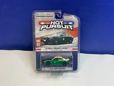 GREENLIGHT 1/64 HOT PURSUIT '15 DODGE CHARGER FLORIDA HIGHWAY PATROL GREEN CHASE