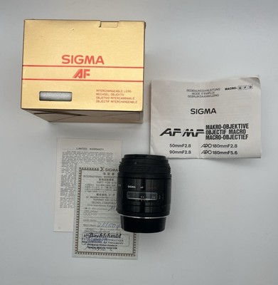 Sigma AF 50mm f2.8 Macro Objektiv  für Canon -  mit OVP 