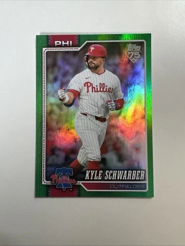 Kyle Schwarber 2026 Topps Kyle Schwarber #650 Green