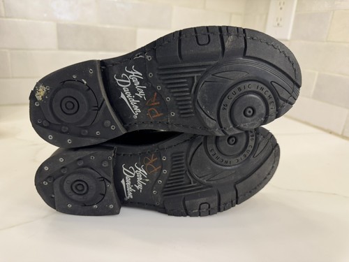 RARE 🔥 Harley-Davidson Women's Sennett Black Motorcycle Boots Size 6 - Picture 11 of 12