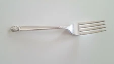 HOLMES & EDWARD'S INLAID SILVERPLATED DANISH PRINCESS DINNER FORK