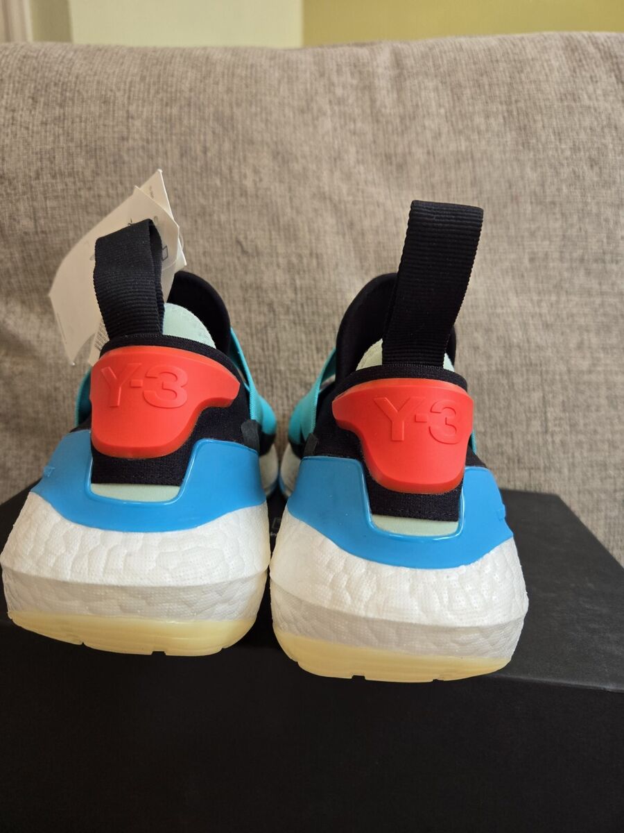 Adidas Y-3 Ultraboost 22 Mens 7 Black Vivid Mint Cyan Yohji Adidas Y-3 Ultraboost 22 Mens 7 Black Vivid Mint Cyan Yohji