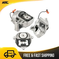 3x Engine & Trans Mount Set 2008-2017 For Audi A4 A5 A4 Quattro A5 Quattro 2.0L