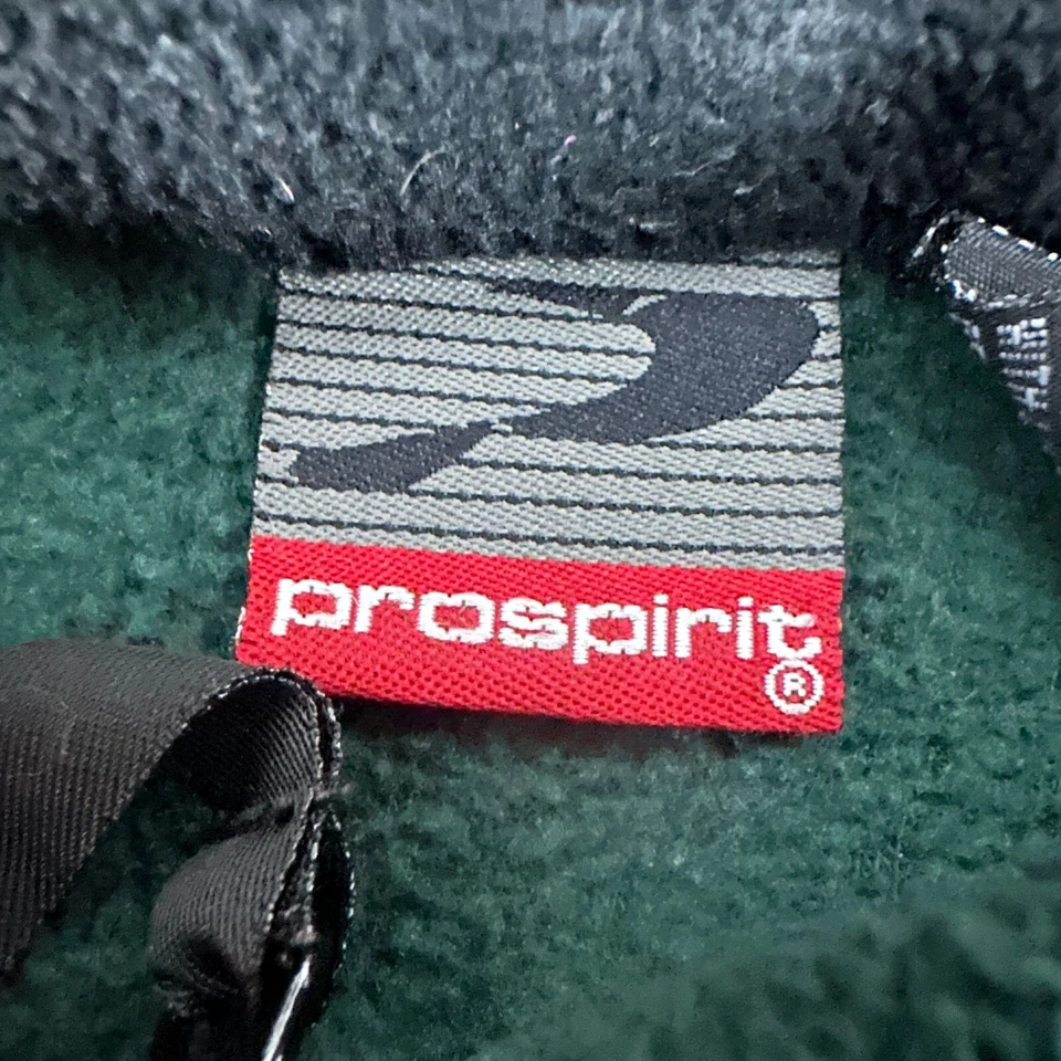 Chaqueta Pullover Prospirit Verde Polar Talla Grande 100% Poliéster Foto 4 de 4