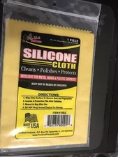 Pro Shot Gun Care Silicone Cleaning Cloth, Yellow, 3.2 OZ (SILC)