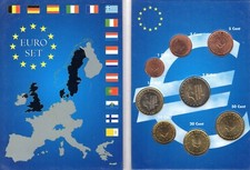 EURO  PAYS-BAS  SERIE COMPLETE 1 C A  2 €  NEUVE