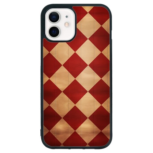 For iPhone SE XS XR Max 5 6 7 8 Plus Shockproof Cover monogram checkered pattern - Picture 16 of 25