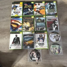 Lot Of 15 Original Xbox Games Superman Returns True Crime Need For Speed Hitman2