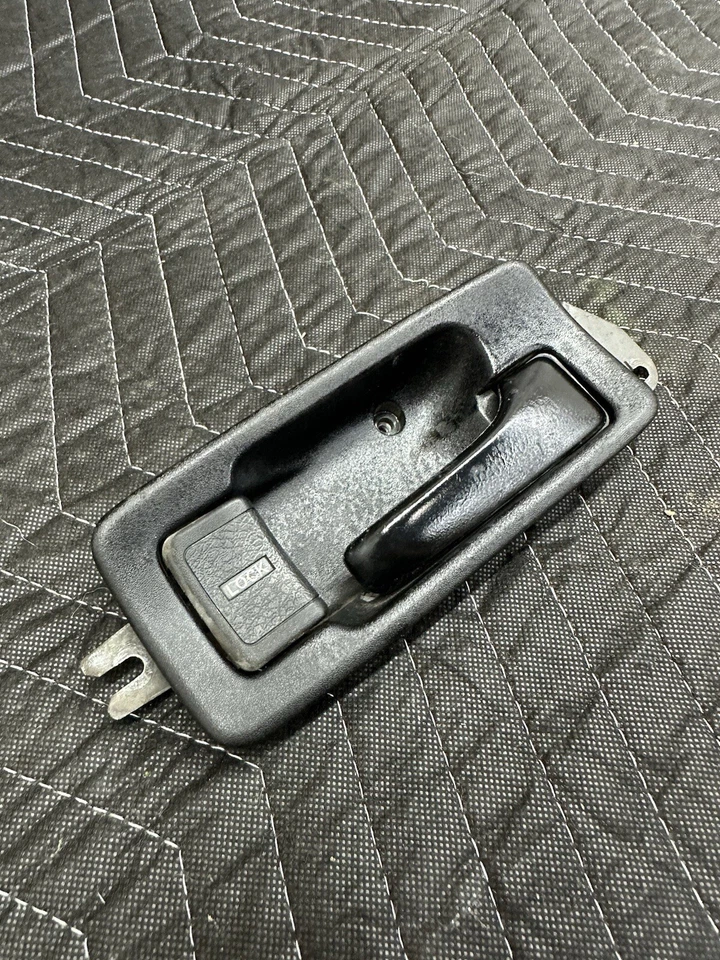 OEM DA 90-93 Acura Integra Coupe Passenger Right Black Interior Door Handle Foto 3 de 4