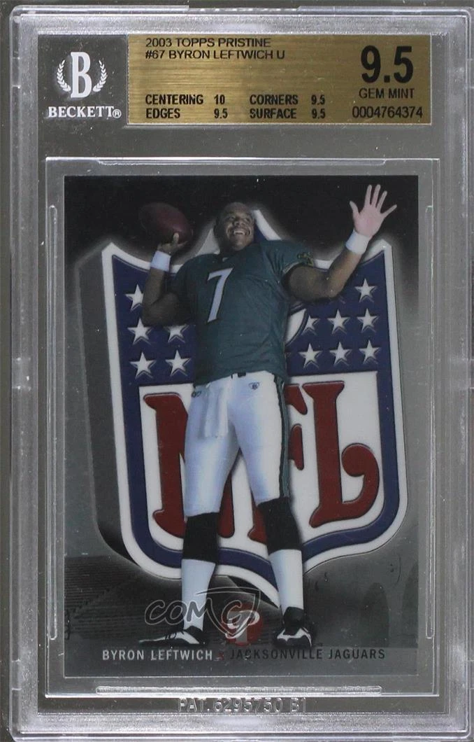 Byron Leftwich Topps Pristine #67 Base