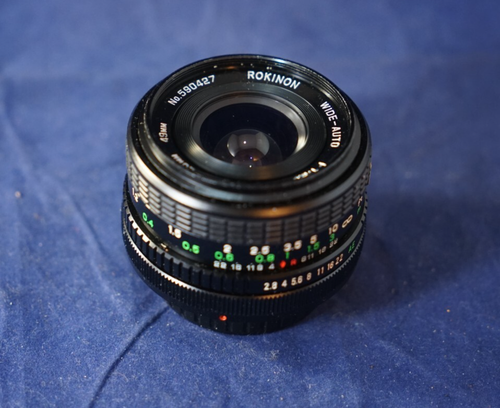 ROKINON Wide-Auto 28mm 1:2.8 MC Lens For Canon FD Mount - Picture 6 of 8