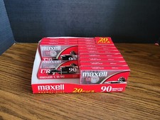 Lot of 14 Maxell UR 90 Minute Blank Audio Cassette Tapes Normal Bias New Sealed