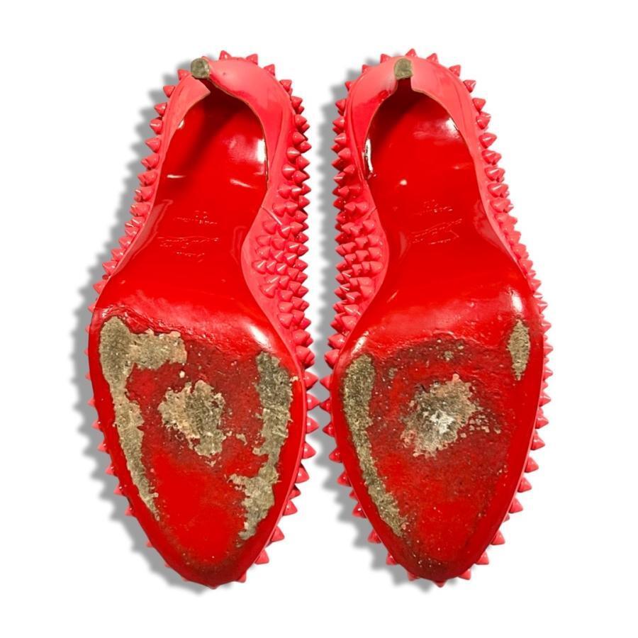 Christian Louboutin FIFI SPIKES 100 Spike round toe pump Christian Louboutin FIFI SPIKES 100 Spike round toe pump