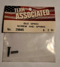 Team Associated Idle Speed Screw and Spring AE .12 .15 Nitro Engine 29045