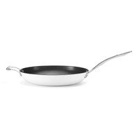 Food & Wine For Gorham Light Cast Iron 12 Inch Skillet W/ Helper Handle White Food & Wine For Gorham Light Cast Iron 12 Inch Skillet W/ Helper Handle White