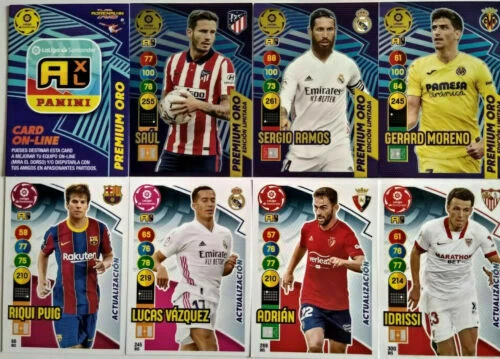 Cromos sueltos de deportes de coleccionismo originales fútbol la liga