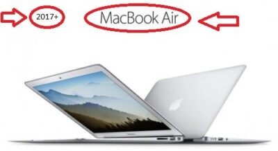 2017+ MacBook Air (13-inch) - 2.9GHz i5 Turbo - 8GB RAM 512GB SSD