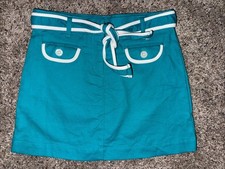 Janie and Jack Pink Label Poolside Palms Skirt Size 5