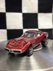 1968 Hot Wheels Redline CUSTOM CORVETTE HK Red White Interior STUNNER **MINT**