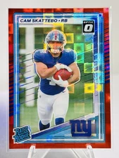 2025  CAM SKATTEBO #302 Optic Rated Rookie Red Pandora  🔥🔥🔥RC