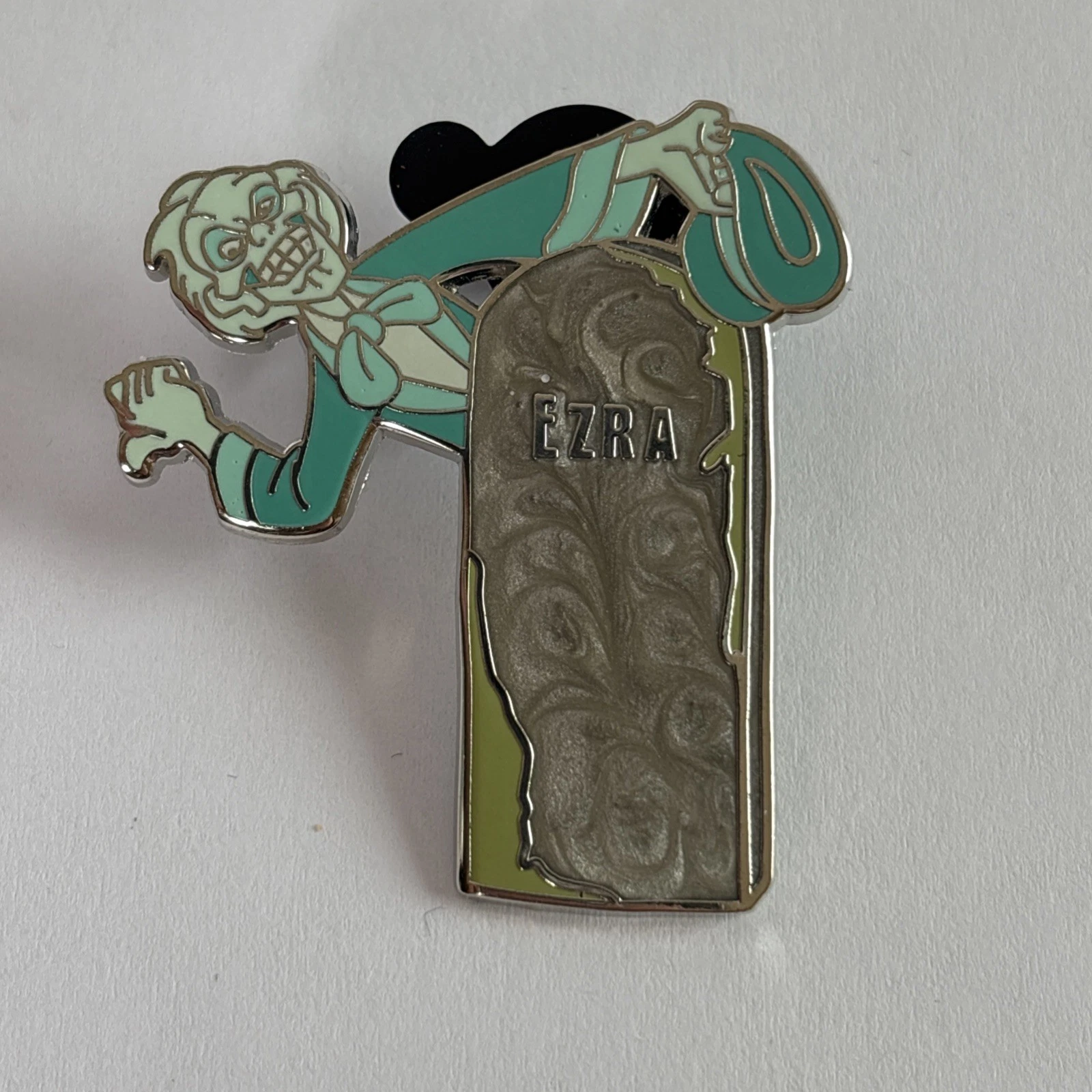 Disney Pin Haunted Mansion Graveyard Hitch Hiking Ezra Mystery 2012 Tombstone