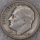 Roosevelt Dime 1949D