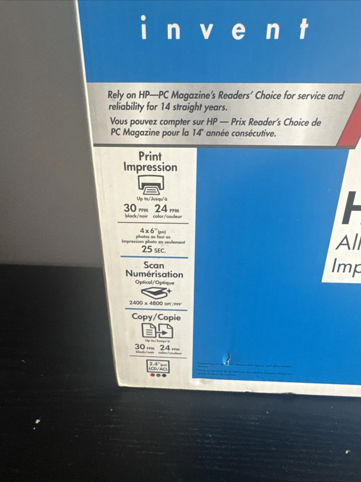 HP Photosmart C4180 All-in-One Thermal Inkjet Printer Scanner Copier Brand New - Image 4 of 4