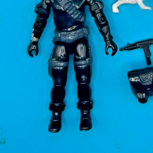 Snake Eyes & Timber V2 100% Completo G.I. Figura de acción Hasbro Joe 1985 vintage Foto 3 de 4