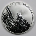 2023 $2 Niue 1 oz Silver Lord of the Rings - Sauron .999 Fine Silver