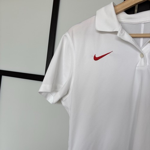 Ole Miss Rebels Nike Dri-Fit Polo Top Athletic Tennis Preppy Women's Medium Gym - Picture 5 of 12