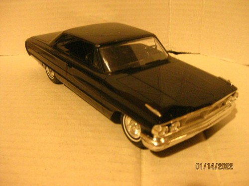 FORD GALAXIE 1964 2 PORTE HARDTOP SCALA 1/25 PROMO BY AMT --NERO EDIZIONE ORIGINALE - Foto 7 di 10