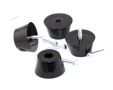 HD Rubber Feet for Sansui AU-517, AU 717  Includes Mounting Screws