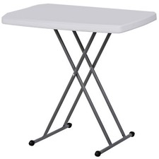 Folding Tv Tray Table 30.5 19.7 19.3 inch Portable Snack Dinning Table Indoor