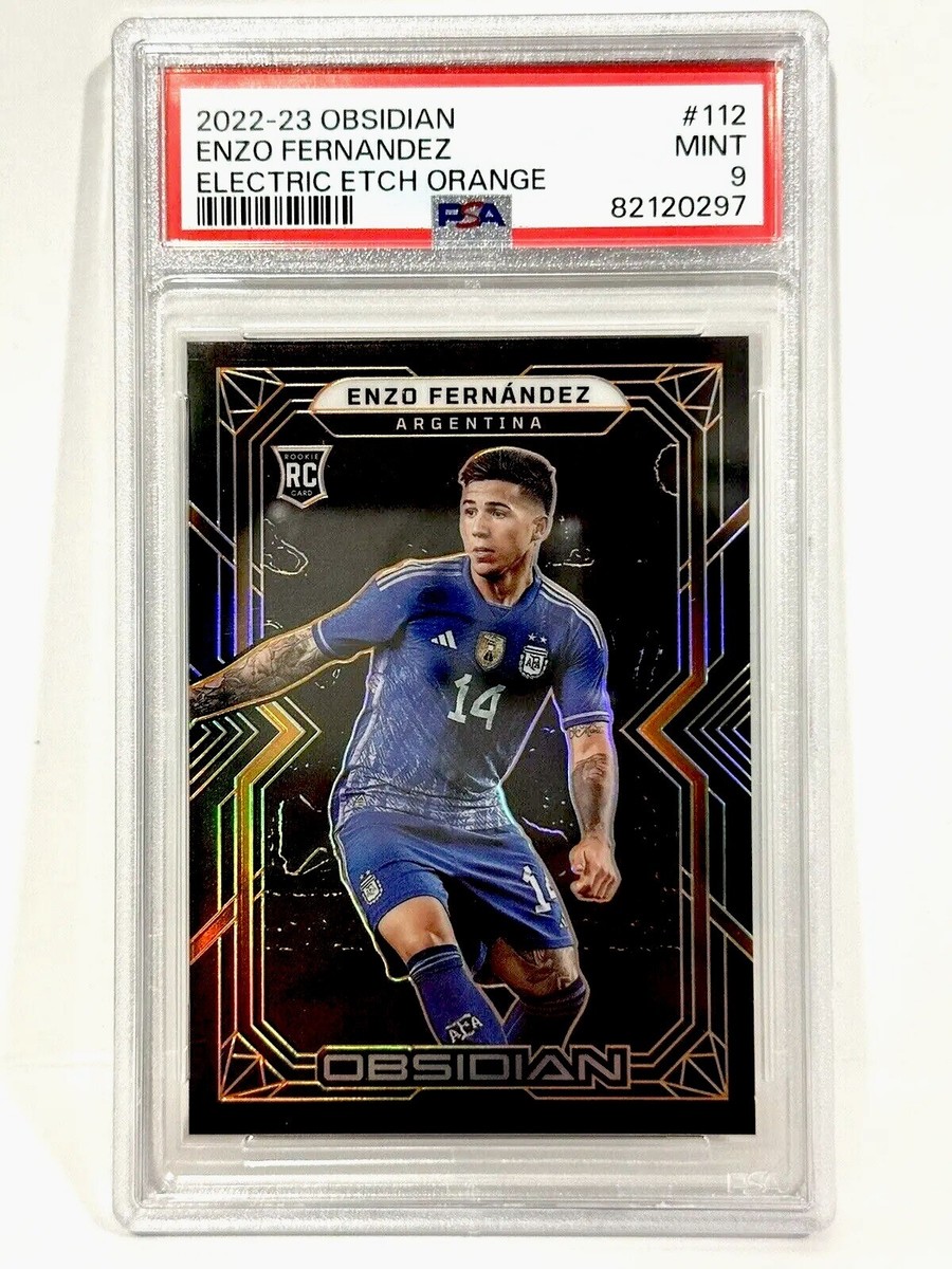 22-23 Panini Obsidian CARLOS BACCA 50シリ 2022-23 Panini Obsidian Argentina RC Enzo Fernandez Orange