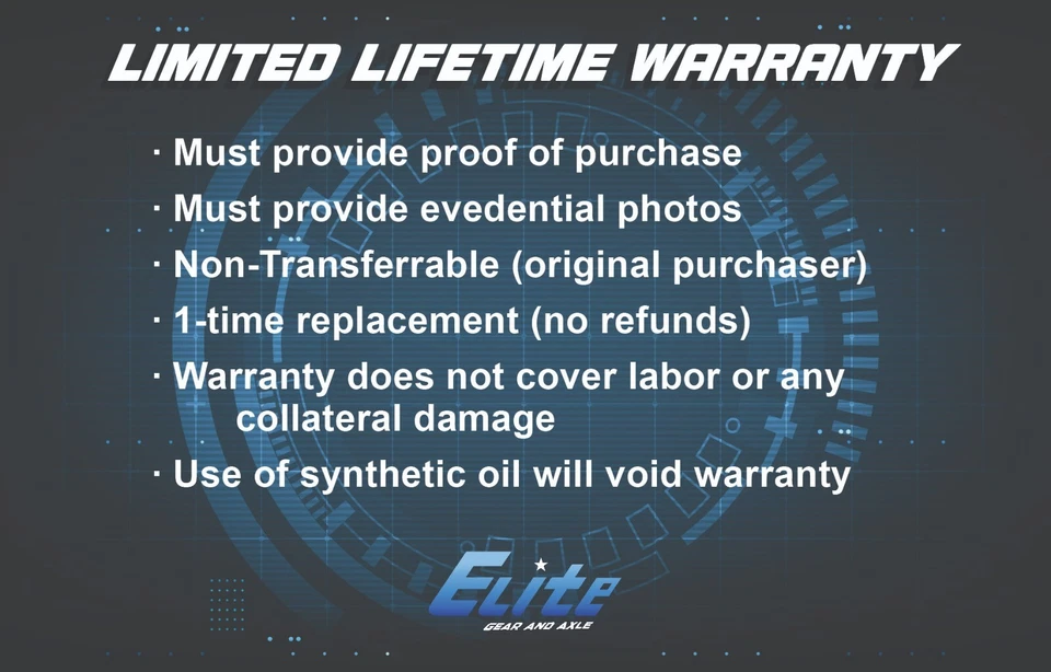 1978-1996 Ford F150 Dana 44 Reverse HP 3.54 Ring and Pinion Elite Q1 Gear Set - Image 4 of 4