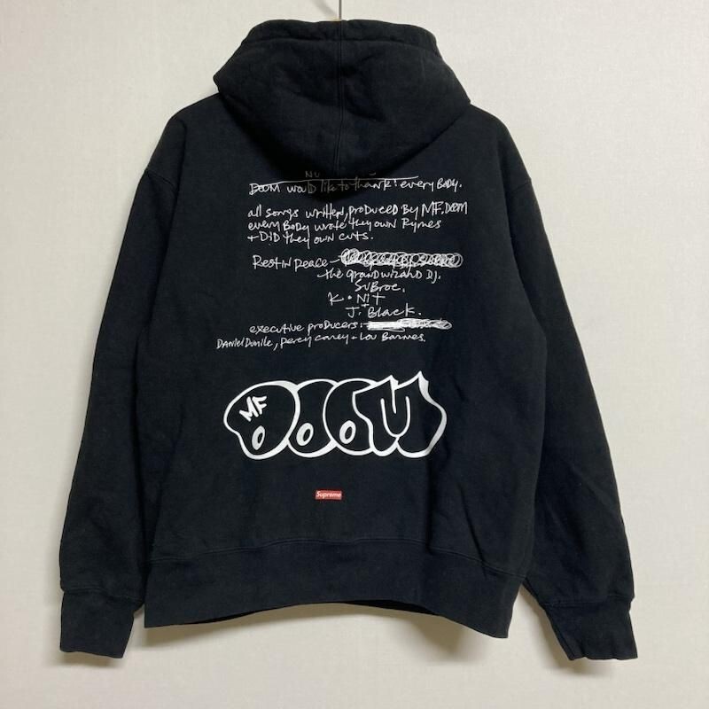 Supreme MF DOOM 2023AW Hoodie Black Size S Small c987 | eBay