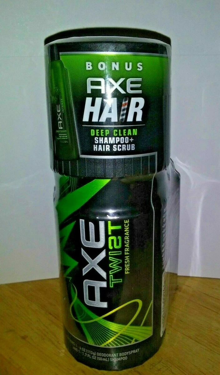 1 AXE TWIST Fresh Fragrance DEODORANT BODY SPRAY BONUS 1.7 oz