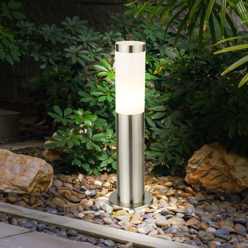Sockelleuchte Gartenlampe Wegeleuchte Stehlampe Bewegungsmelder IP44 Steckdose - Bild 9 von 50