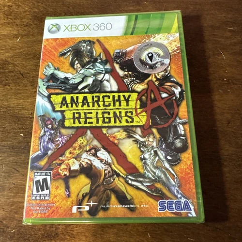 Anarchy Reigns (Microsoft Xbox 360, 2013) Brand New Factory Y Sealed!