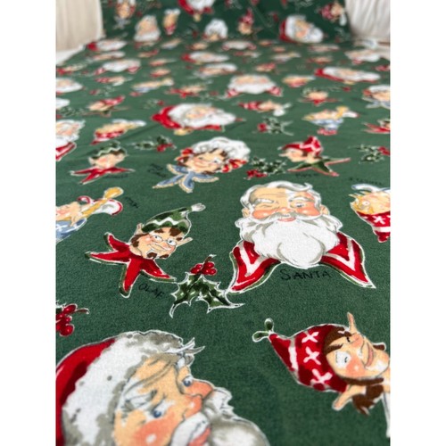 Fabric VTG Flannel Pole' Sters Phillip de Leon for Alexander Henry -50 x 43 wide - Picture 4 of 8