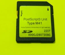 Genuine Ricoh Savin Lanier Postscript3 Unit Type M41 For IM C300 IM C400 OEM