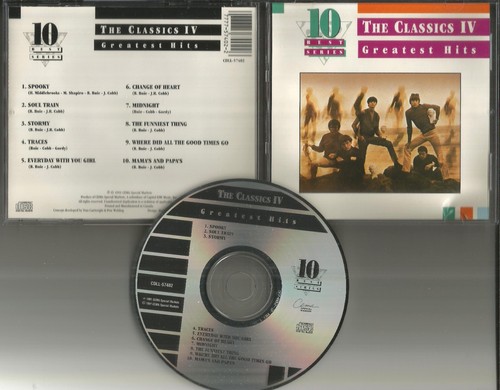 Dennis Yost CLASSICS IV Greatest Hits 10 Songs OUT OF PRINT Limited USA CD 1994