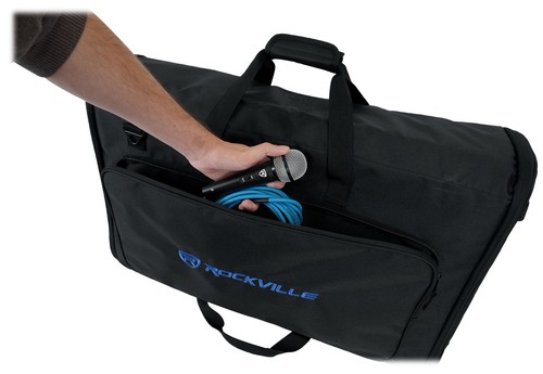 Rockville Padded LCD TV Screen Monitor Gig Bag Fits 1 or 2 Acer CB282K smiiprx - Picture 9 of 11