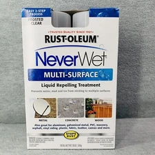Rust-Oleum Never Wet Multi-Surface Liquid Repelling Treatment Frosted Clear (U)