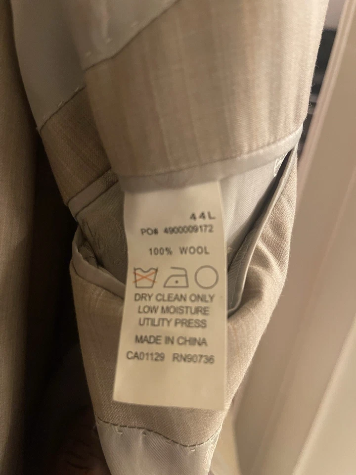 Traje de 2 piezas Sean John Tan 44L Foto 4 de 4