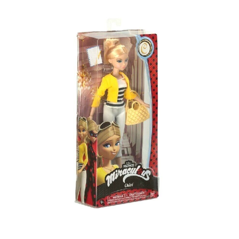 Miraculous Ladybug Fashion Doll CHLOE 10.5in 39750 Bandai Zag Heroes Movie